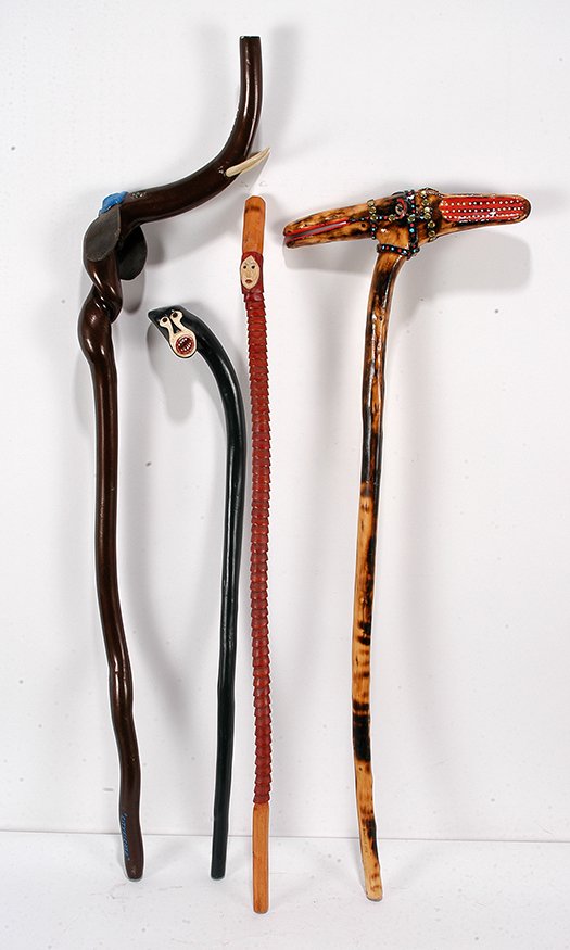 D.W., Hargis and Others. Collection Of 8 Canes. (1 of 7)