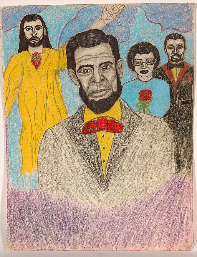 John (Jesus Christ, Jr.) Ellis. Box Lot - Four Works. (1 of 4)