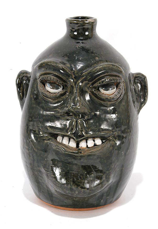 Cleater & Billie Meaders. Dark Face Jug. (1 of 4)