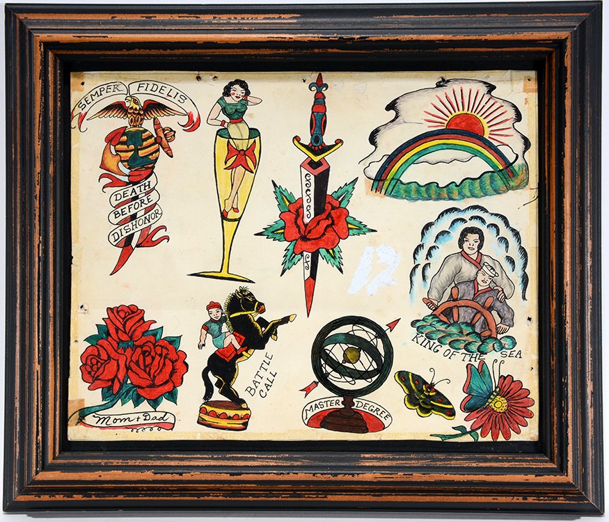 Flash Art. 10 Tattoo Images. (1 of 1)