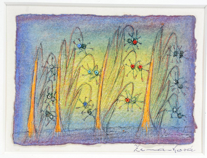 Anna Zemankova. Untitled (Flowers With Beads). (1 of 2)