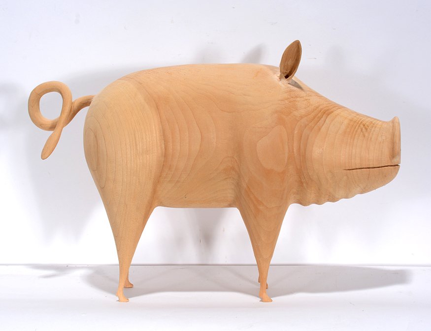 Linville Barker. Large Pig. (1 of 3)