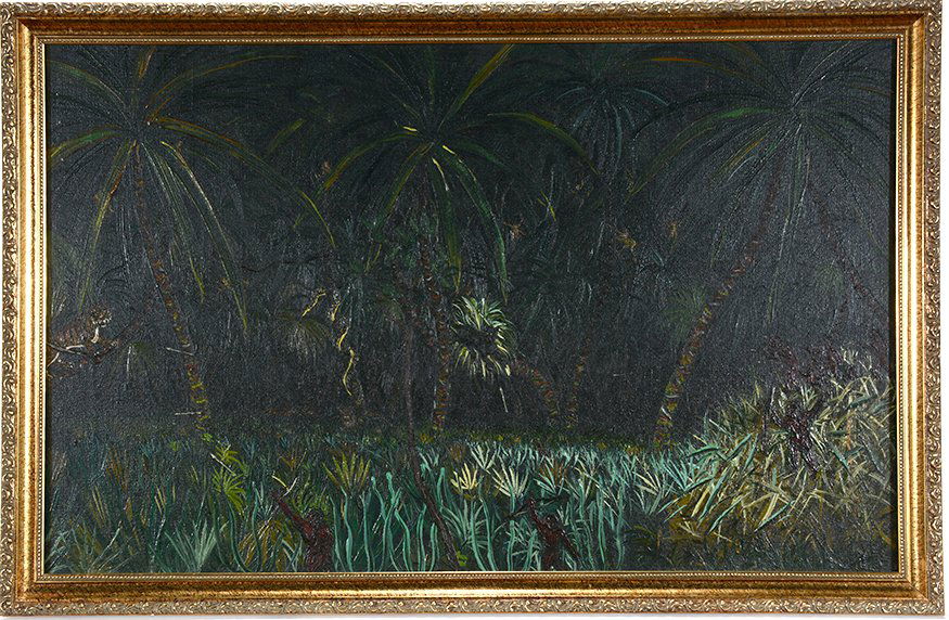 Victor Joseph Gatto. Pygmies Hunting In The Jungle. (1 of 7)