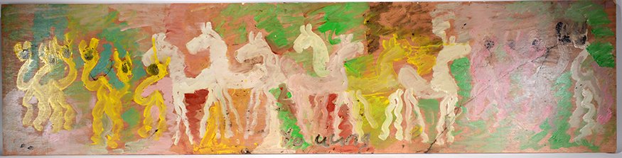Purvis Young. Rainbow Horses. (1 of 1)