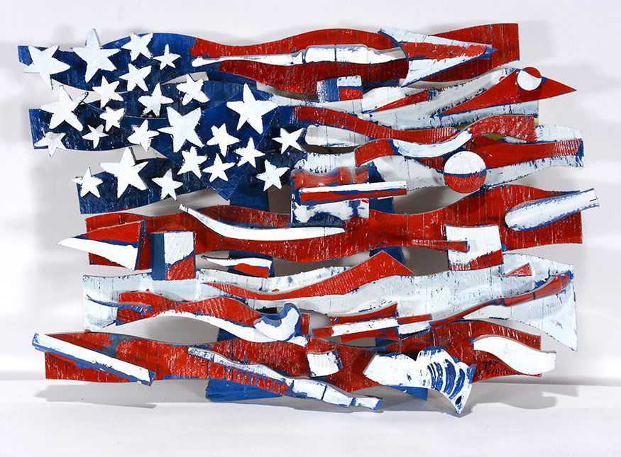 Ab The Flagman. American Flag. (1 of 1)