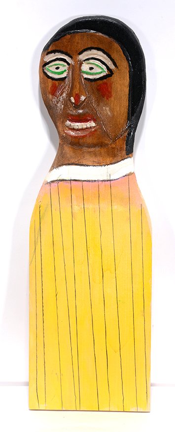 William Dawson. Flat Yellow Woman. (1 of 2)