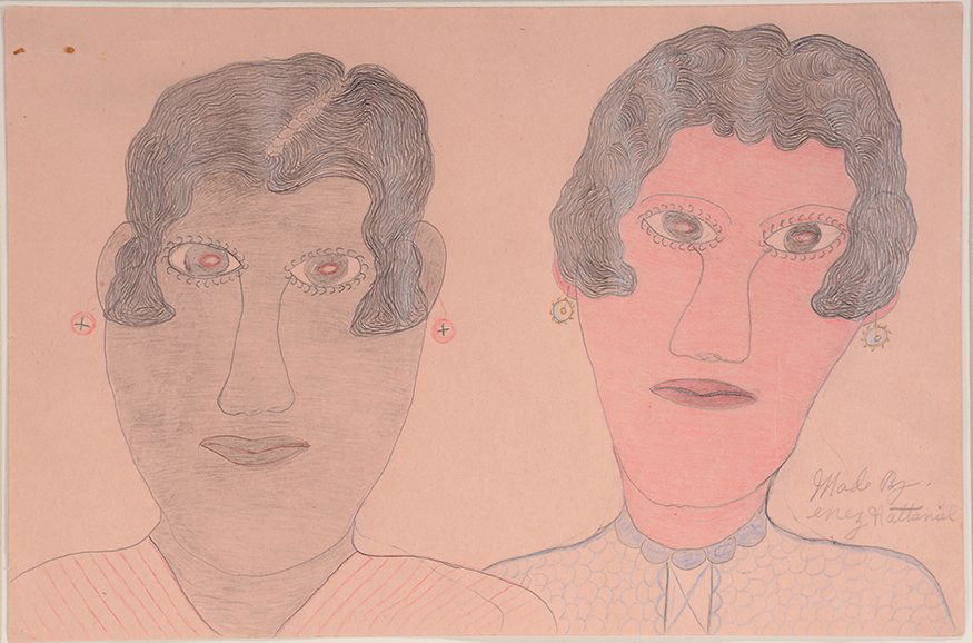 Inez Nathaniel Walker. Double Portrait. (1 of 2)