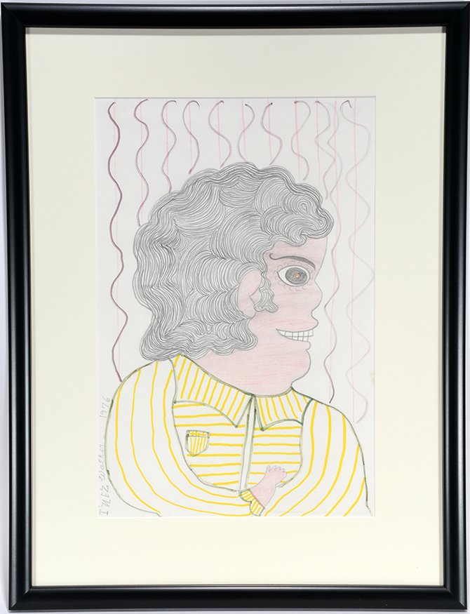 Inez Nathaniel Walker. Girl In Yellow Blouse. (1 of 1)