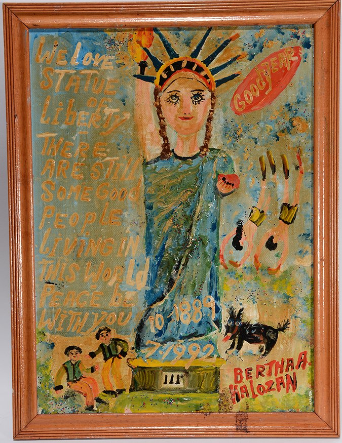 Bertha Halozan. Statue Of Liberty. (1 of 1)