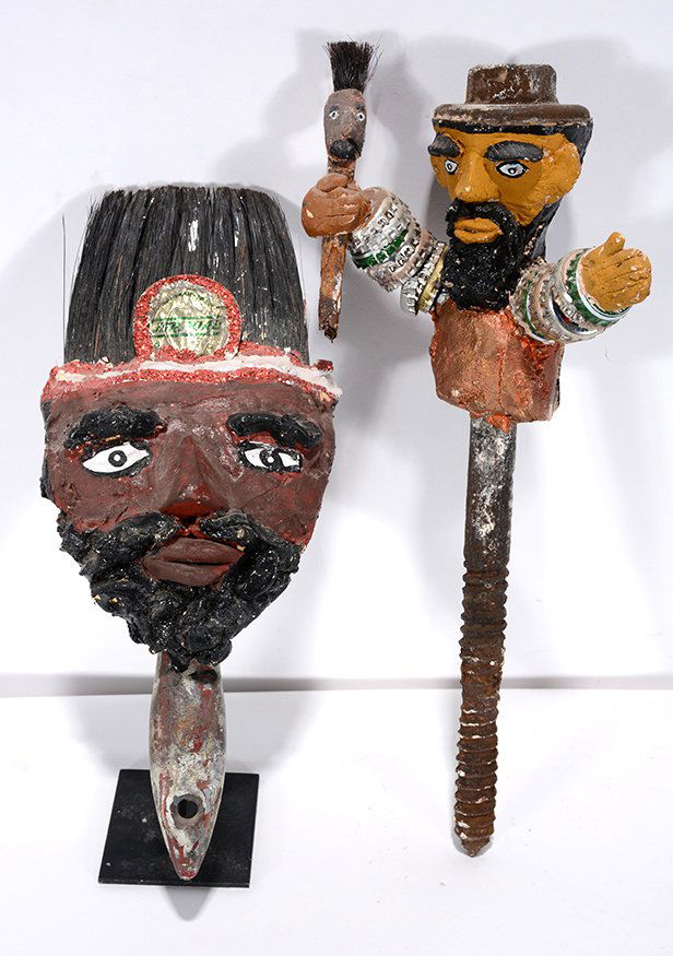 Mr. Imagination. Self-Portrait Man Screw & Brush Head. (1 of 1)