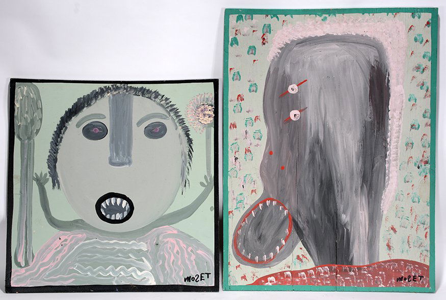 Mose Tolliver. Grey Hair Nall and Toothy Portrait. (1 of 1)