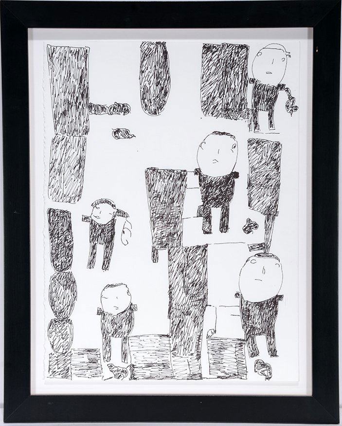 Donald Mitchell. Five Boys. (1 of 1)