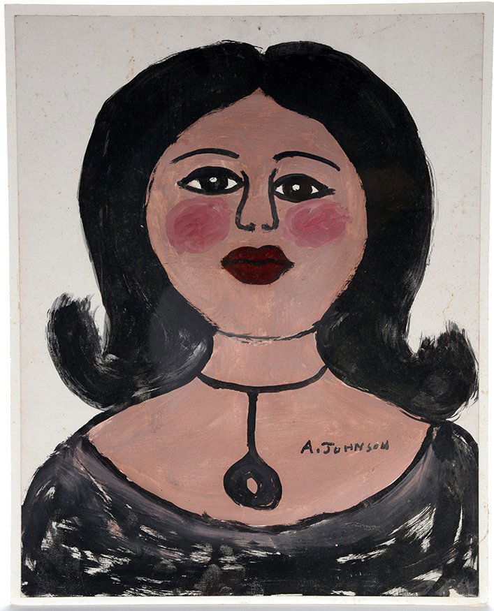 Anderson Johnson. Portrait Of A Young Woman. (1 of 1)