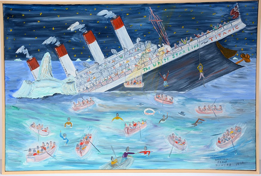 Fred Bowers. Sinking Of The Titanic. (1 of 1)