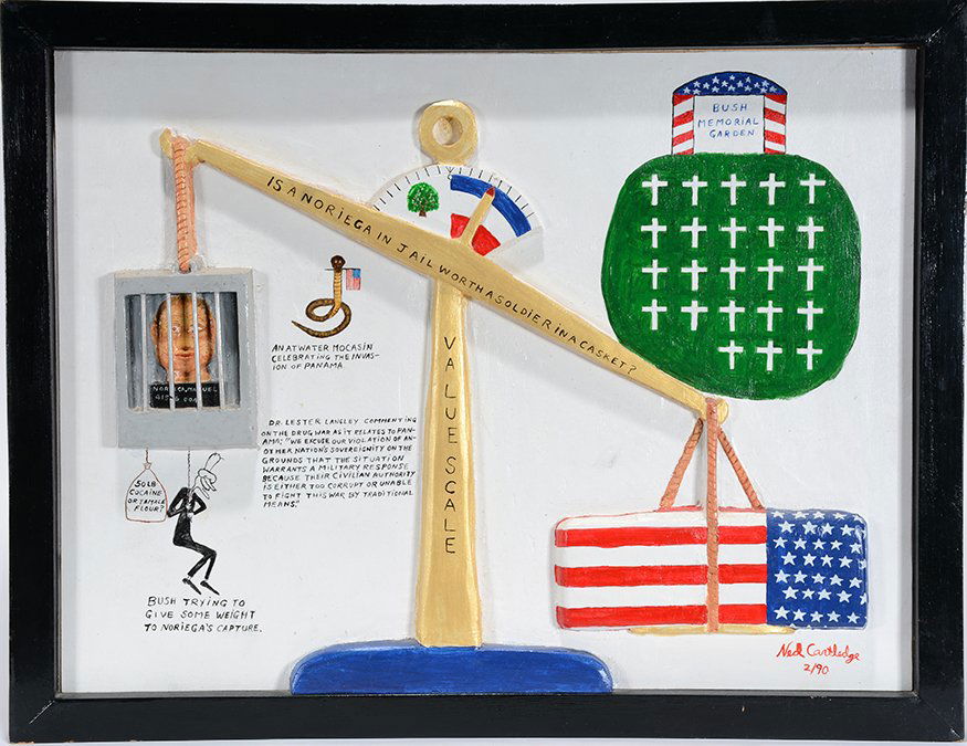 Ned Cartledge. A Question Of Values. (1 of 4)