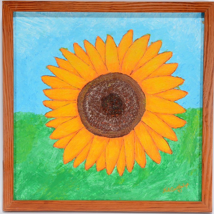 Ned Cartledge. Sunflower. (1 of 2)