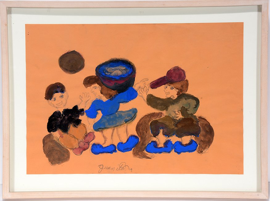 Juanita Rogers. Three Figures. (1 of 1)