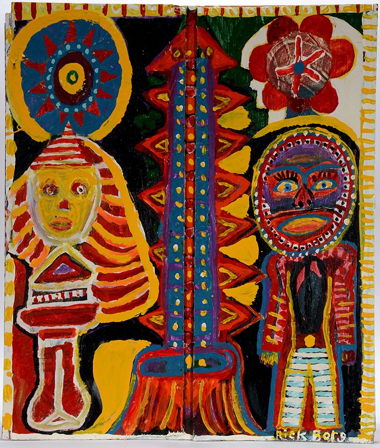 Rick Borg. Two Cosmic Figures. (1 of 1)