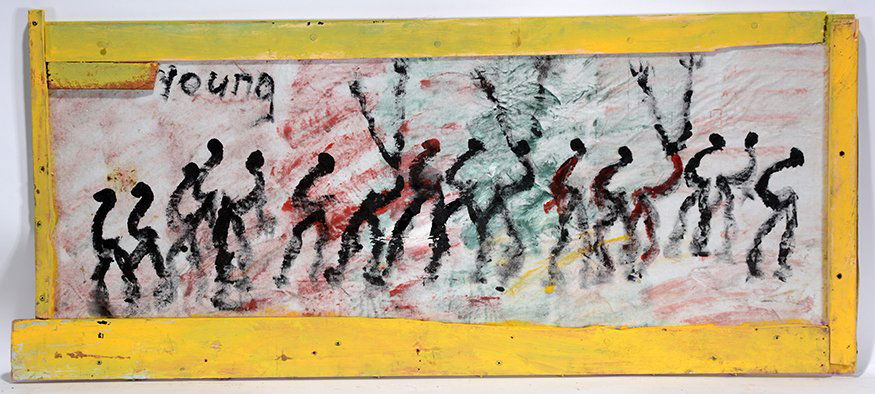 Purvis Young. Spirit Dancers. (1 of 1)