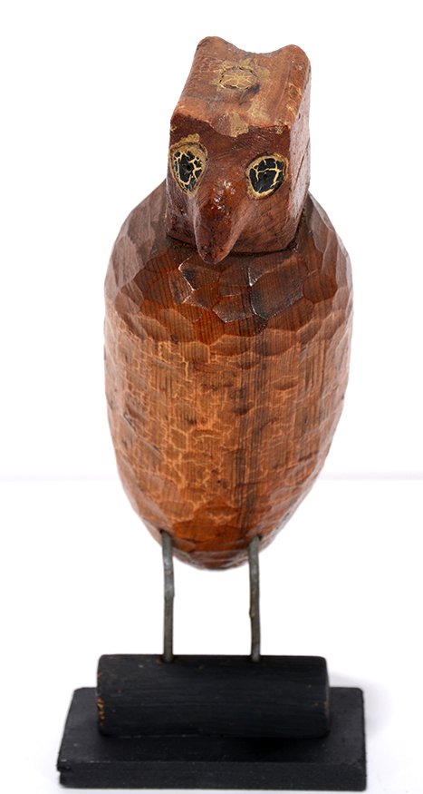 Albert Zahn (1864-1953). Owl. (1 of 2)