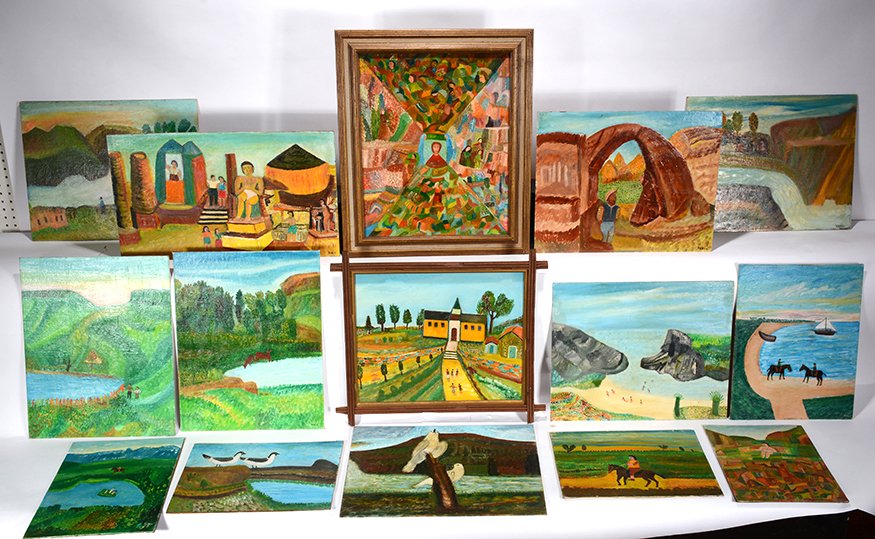 Charles Rabin (1897-1983). 15 Original Works. (1 of 3)