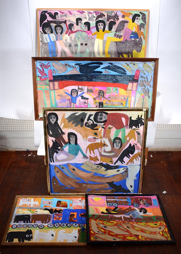 Toby Ivey. Five Works. (1 of 1)