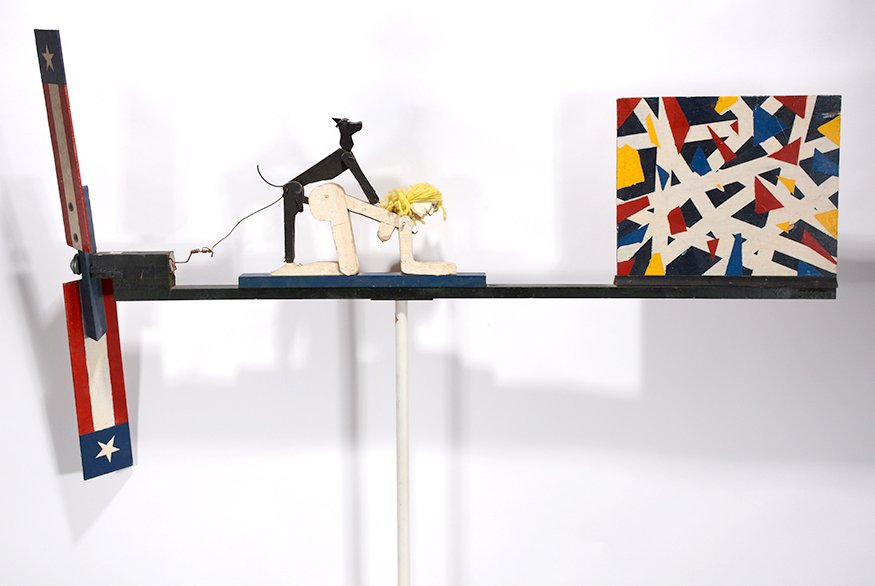 Joe McFall. Doggy Style Whirligig. (1 of 2)