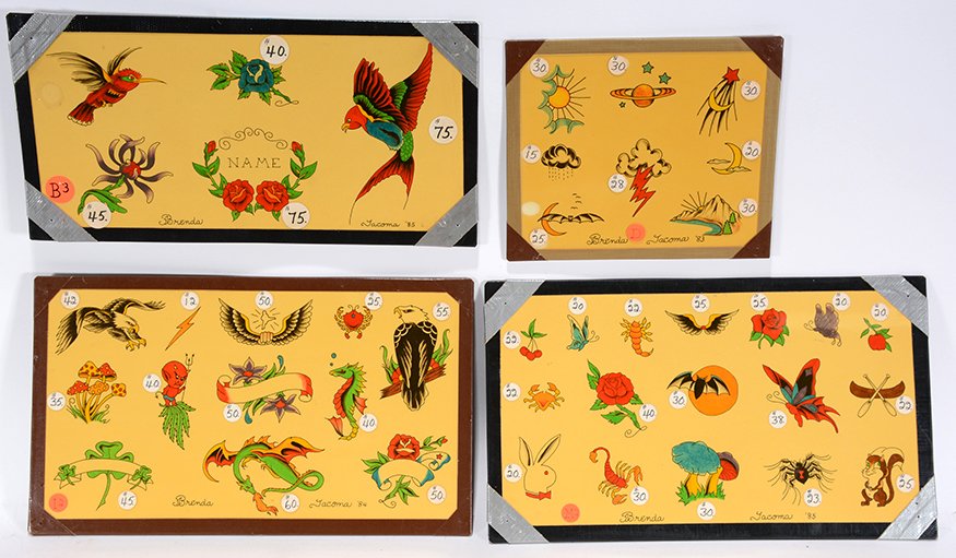 Brenda Tacoma. 4 Flash Art Sample Pages. (1 of 1)