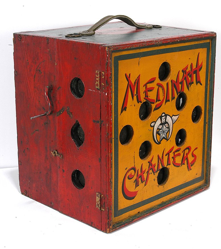 Organ Grinder Music Box. Medinah Chanters. (1 of 3)