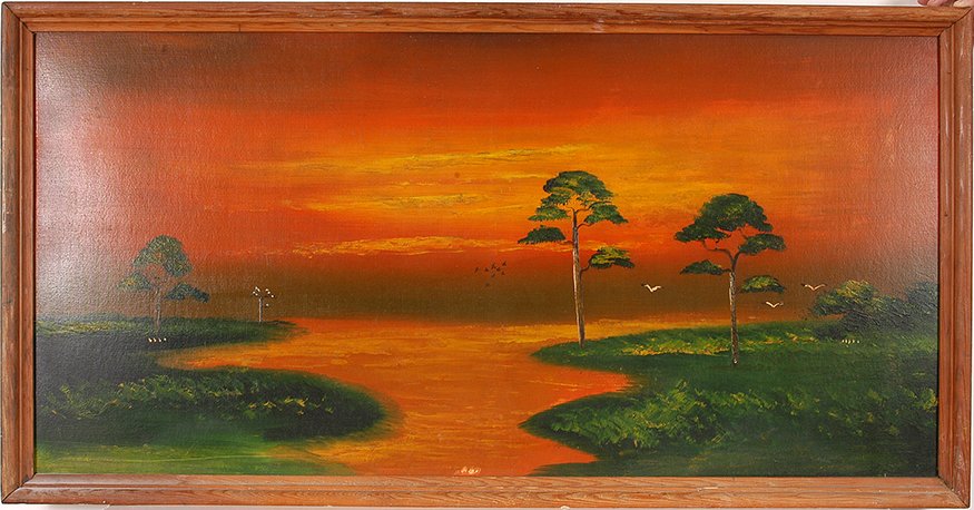 Alfred Hair (attributed)- Highwaymen. Orange Inland (1 of 1)