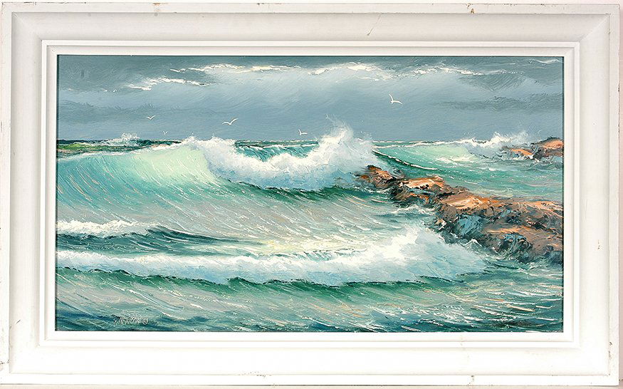 Sam Newton - Highwaymen. High Tide On The Rocks. (1 of 1)