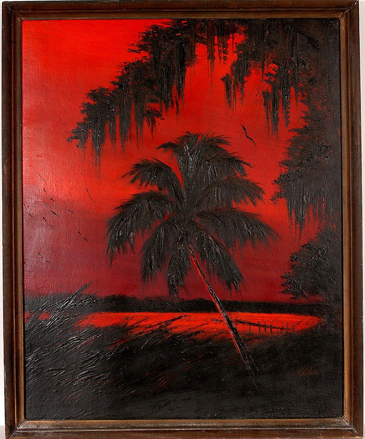 James Gibson - Highwaymen. Black & Red Sky. (1 of 1)