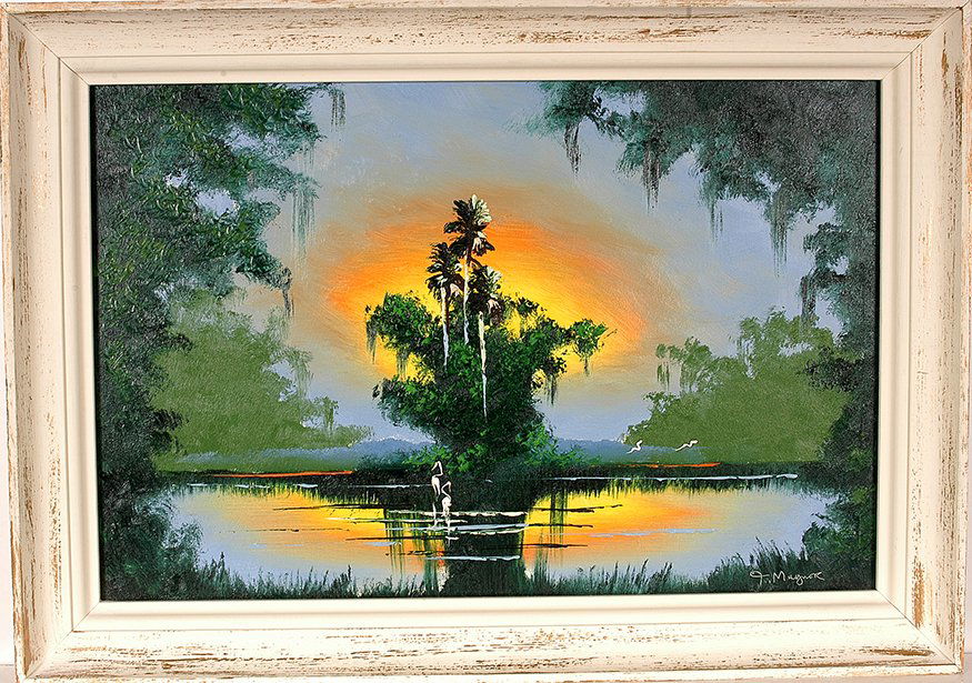 John Maynor  - Highwaymen. Pair of Cranes. (1 of 1)