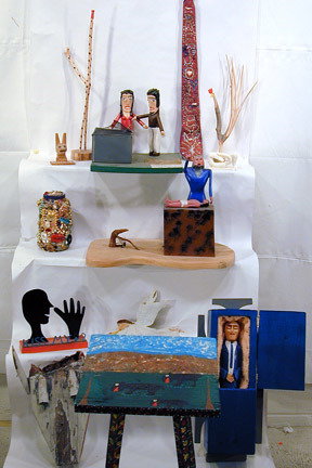 14 Folk Art Pieces