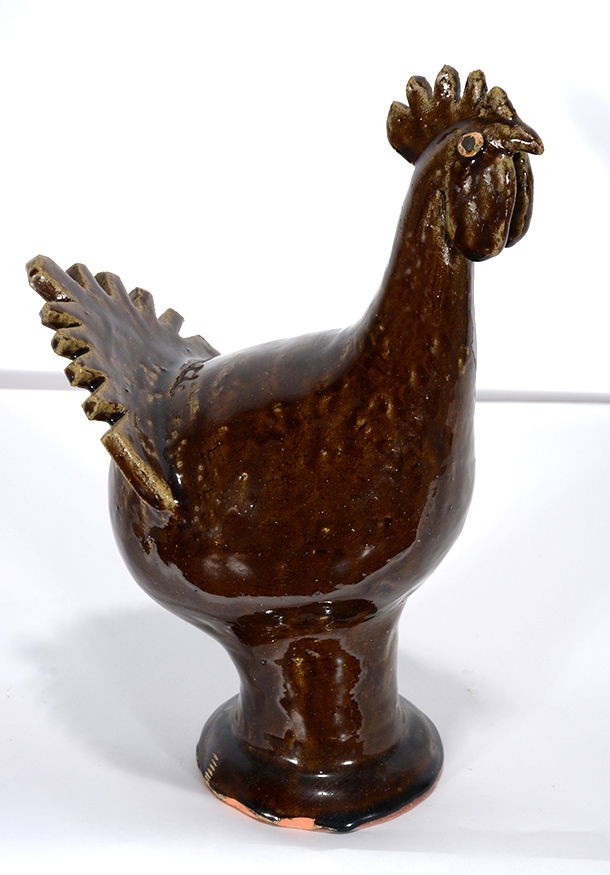 Reggie Meaders. Brown Rooster. (1 of 3)