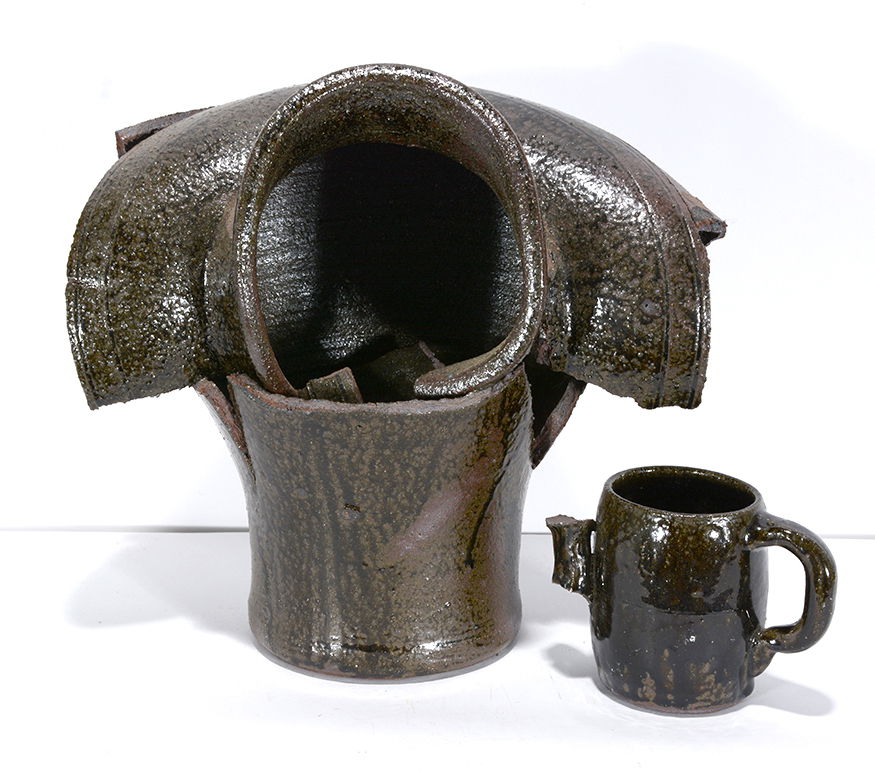 Lanier Meaders. Kiln Collapse Vase. (1 of 4)