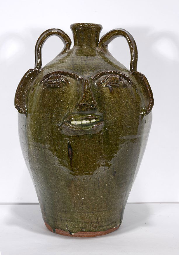 B.B. Craig. Large Five Gallon Early Face Jug. (1 of 10)