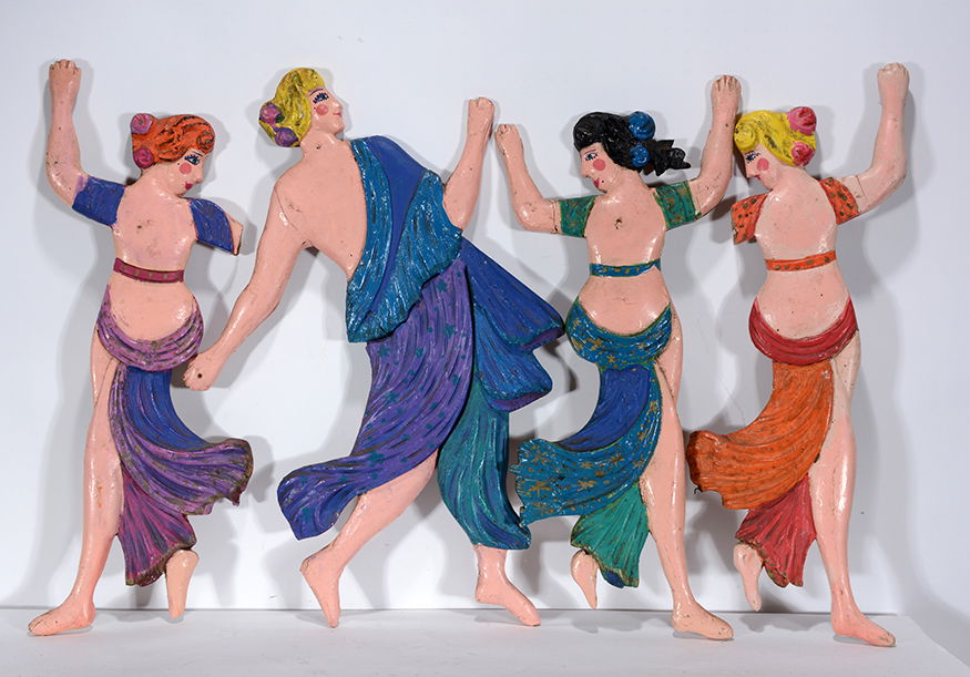 Circus Dancing Lady Decoration For Sideshow (1 of 4)