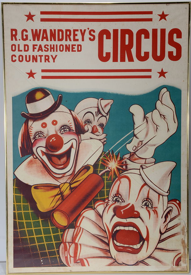 R.G. Wandrey Old Fashion Country Circus Poster. (1 of 1)