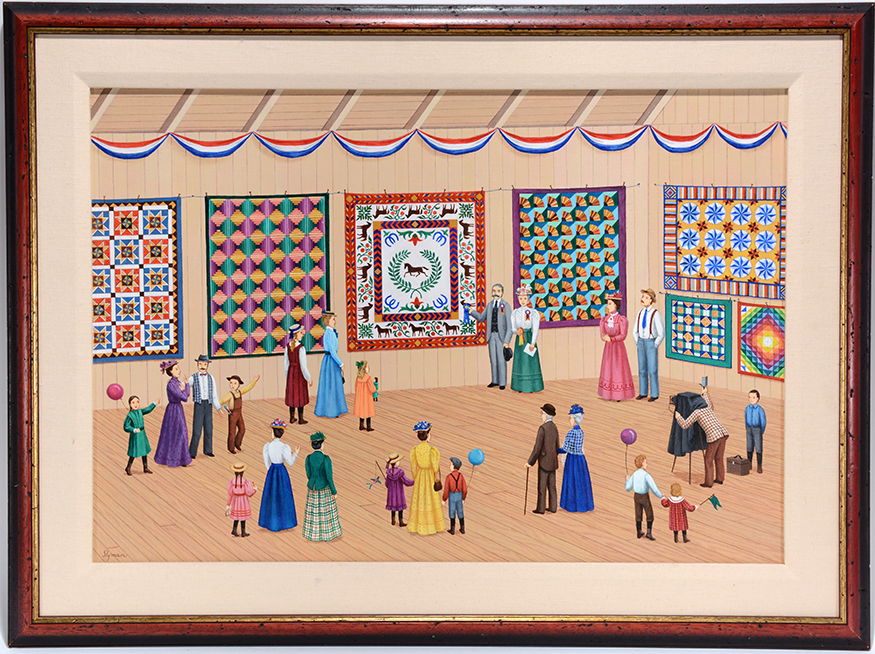 Susan Slyman. Champion Quilt. (1 of 6)