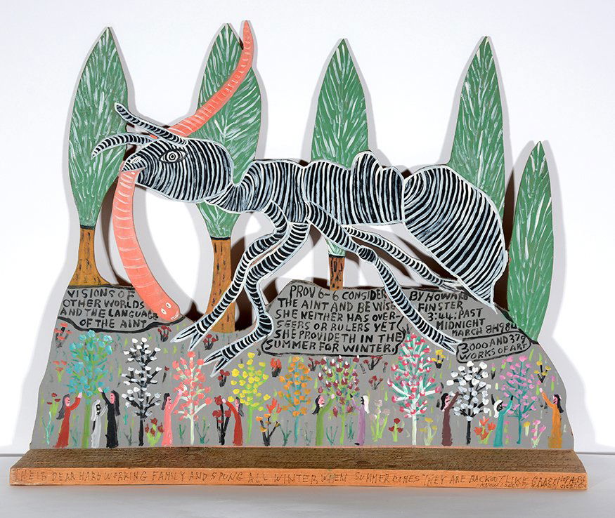 Howard Finster. Consider The Ant. (1 of 4)