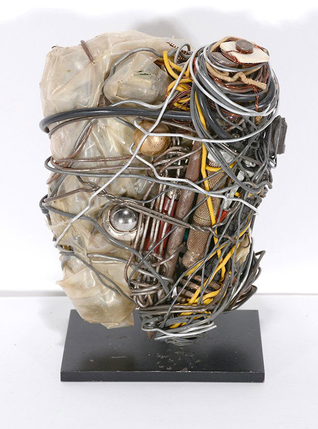 Philadelphia Wireman. Mixed Media Sculpture. (1 of 2)