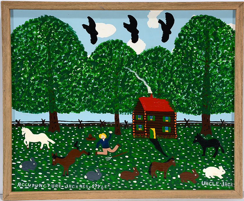 Uncle Jack Dey. Accupuncture Jack Ass Style. (1 of 6)