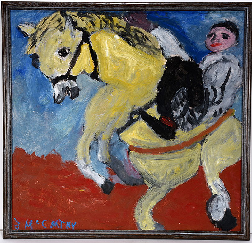 Justin McCarthy. Riding A Bucking Bronco. (1 of 3)