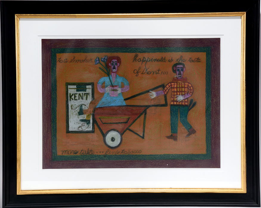 Eddie Arning. Happiness Is The Taste Of Kent. (1 of 2)