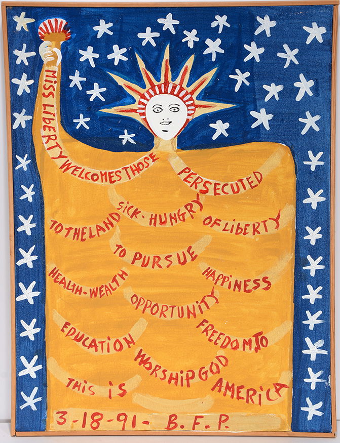 B.F. Perkins. Statue Of Liberty. (1 of 1)