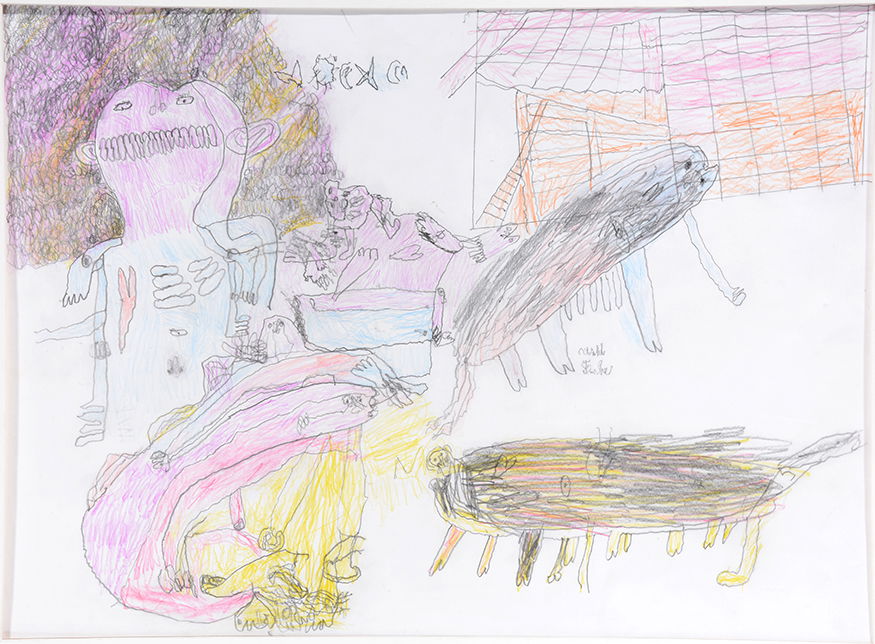 Philipp Schopke. Untitled Figure with Many Legged (1 of 2)