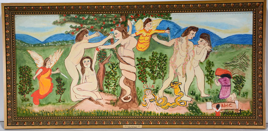 Myrtice West. Expulsion From The Garden Of Eden. (1 of 1)