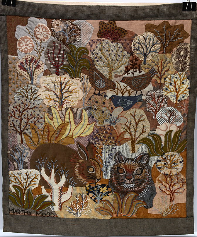 Martha Wood. Rabbit, Cat and Bird In Dessert Thread (1 of 3)