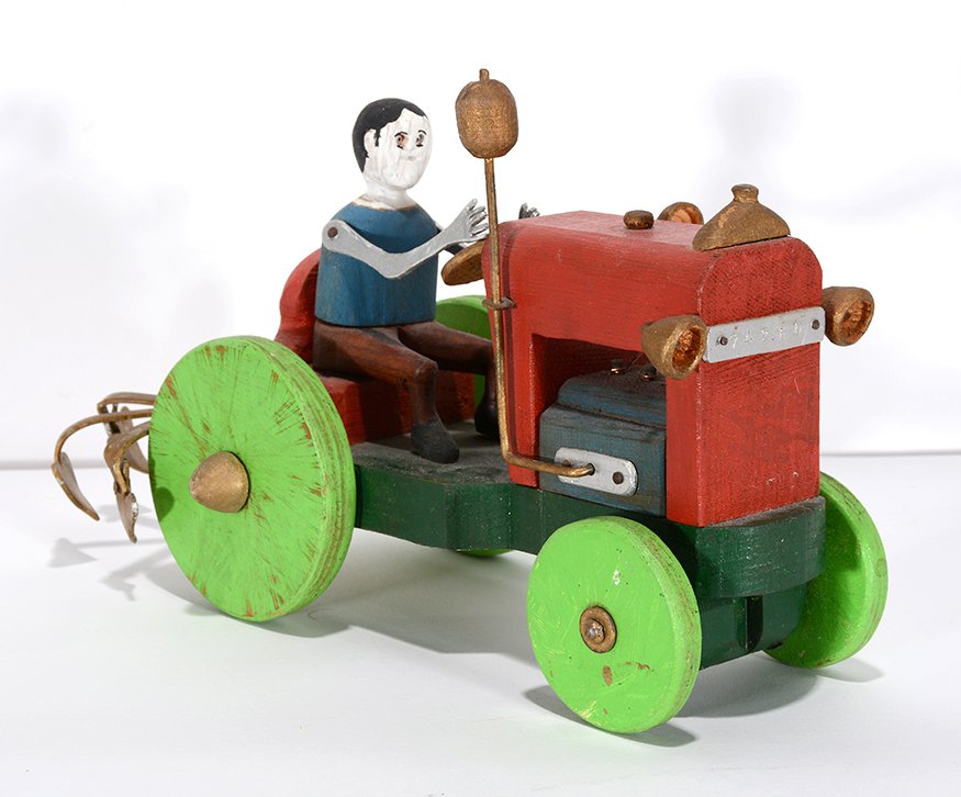 Carlton Garrett. Man On Tractor. (1 of 3)